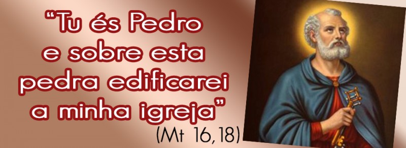 Aleluia Tu és Pedro E Sobre Esta Pedra Liturgia Diaria Diocese De Ji Parana